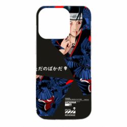 Чехол для iPhone 14 Pro shattered Itachi art