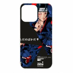 Чохол для iPhone 14 Pro Max shattered Itachi art - PrintSalon