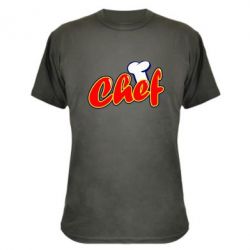 Камуфляжная футболка Шеф-повар - PrintSalon
