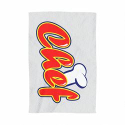 Полотенце с принтом Шеф-повар - PrintSalon