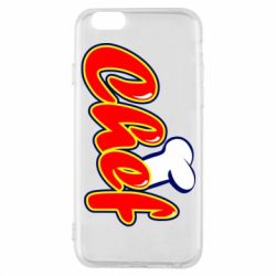 Чехол для iPhone 6/6S Шеф-повар - PrintSalon