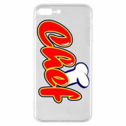 Чехол для iPhone 7 Plus Шеф-повар - PrintSalon