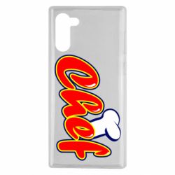 Чехол для Samsung Note 10 Шеф-повар - PrintSalon