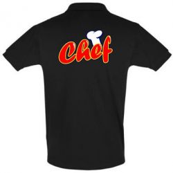 Мужское поло Шеф-повар - PrintSalon