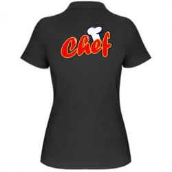 Женское поло Шеф-повар - PrintSalon