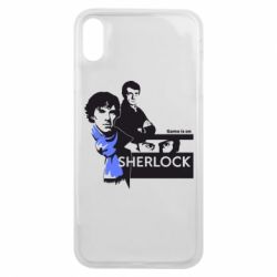 Чехол для iPhone Xs Max Sherlock (Шерлок Холмс) - PrintSalon