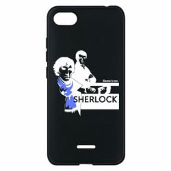 Чехол для Xiaomi Redmi 6A Sherlock (Шерлок Холмс) - PrintSalon