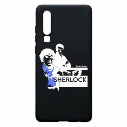 Чехол для Huawei P30 Sherlock (Шерлок Холмс)-PrintSalon Чехол для Huawei P30 Sherlock (Шерлок Холмс)