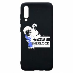 Чехол для Samsung A70 Sherlock (Шерлок Холмс) - PrintSalon