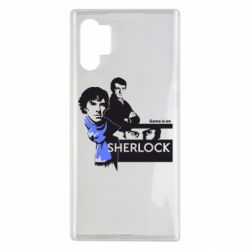 Чехол для Samsung Note 10 Plus Sherlock (Шерлок Холмс) - PrintSalon