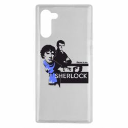 Чехол для Samsung Note 10 Sherlock (Шерлок Холмс) - PrintSalon
