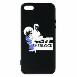 Чехол для iPhone5/5S/SE Sherlock (Шерлок Холмс) - PrintSalon