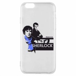 Чехол для iPhone 6/6S Sherlock (Шерлок Холмс) - PrintSalon