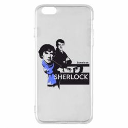 Чехол для iPhone 6 Plus/6S Plus Sherlock (Шерлок Холмс) - PrintSalon