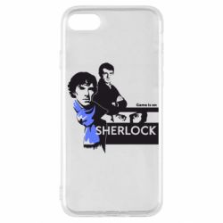 Чехол для iPhone SE 2020 Sherlock (Шерлок Холмс) - PrintSalon