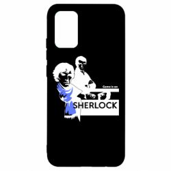 Чехол для Samsung A02s/M02s Sherlock (Шерлок Холмс) - PrintSalon