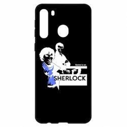 Чехол для Samsung A21 Sherlock (Шерлок Холмс) - PrintSalon