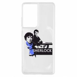 Чехол для Samsung S21 Ultra Sherlock (Шерлок Холмс) - PrintSalon