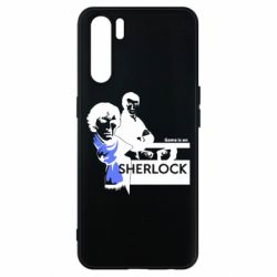 Чехол для Oppo A91/Reno3 Sherlock (Шерлок Холмс) - PrintSalon