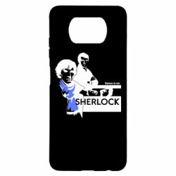 Чехол для Xiaomi Poco X3 Sherlock (Шерлок Холмс) - PrintSalon