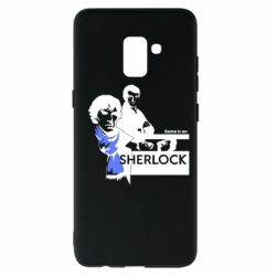 Чехол для Samsung A8+ 2018 Sherlock (Шерлок Холмс) - PrintSalon