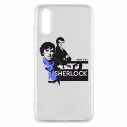 Чехол для Huawei P20 Sherlock (Шерлок Холмс) - PrintSalon