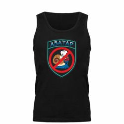 Мужская майка Шеврон Анти Аватар - PrintSalon