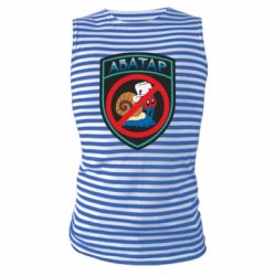 Майка-тельняшка Шеврон Анти Аватар - PrintSalon