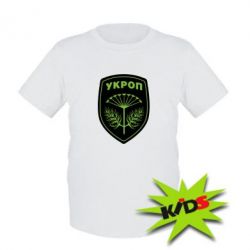 Детская футболка Шеврон Укропа - PrintSalon