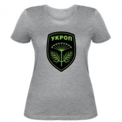 Женская футболка Шеврон Укропа - PrintSalon