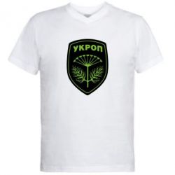 Чоловіча футболка з V-подібним вирізом Шеврон Кропу