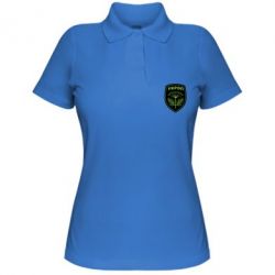 Женское поло Шеврон Укропа