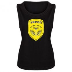 Женская майка Шеврон Укропа - PrintSalon