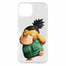 Чехол для iPhone 14 Shikamaru Psyduck - PrintSalon
