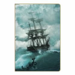 Блокнот з принтом Ship - PrintSalon