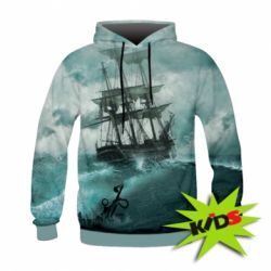 Дитяче 3D худі Ship - PrintSalon