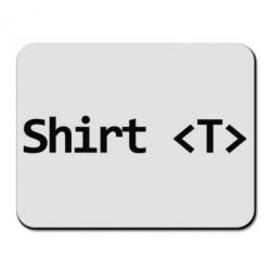 Килимок для миші Shirt T - PrintSalon