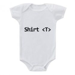 Дитячий бодік Shirt T - PrintSalon