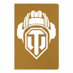 Блокнот з принтом Шолом WOT - PrintSalon