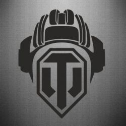 Наклейка Шолом WOT - PrintSalon