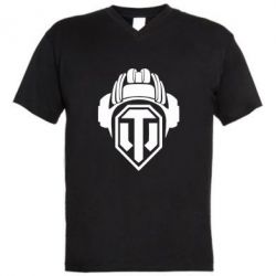 Чоловіча футболка з V-подібним вирізом Шолом WOT - PrintSalon