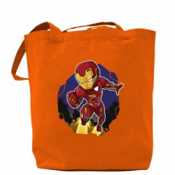 Шоппер Flying Iron man - PrintSalon