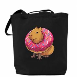 Шоппер Пончик с капибарой - PrintSalon