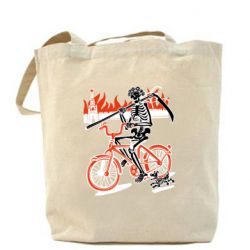 Шоппер Смерть с косой в винке! Горящий кремль