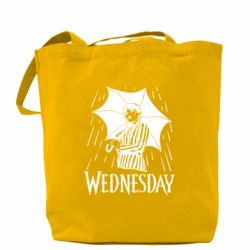 Шопери Венздей Вдамс и зонт - PrintSalon