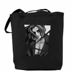 Шоппер Black and white Damiano - PrintSalon