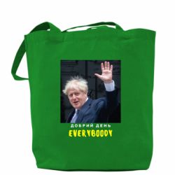 Шоппер Boris Johnson Everybody - PrintSalon