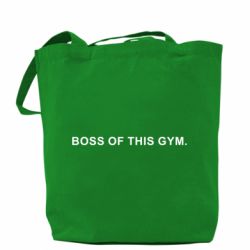 Шоппер Boss of this Gym - PrintSalon