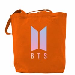 Шоппер BTS gradient logo - PrintSalon