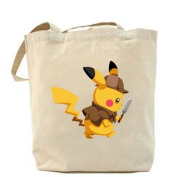 Шоппер Cute Detective Pikachu - PrintSalon